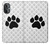 S2355 Paw Foot Print Hülle Schutzhülle Taschen für OnePlus Nord N20 5G