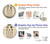 S2502 Eye Exam Chart Decorative Decoupage Poster Hülle Schutzhülle Taschen für OnePlus Nord N20 5G