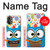 S2521 Cute Nerd Owl Cartoon Hülle Schutzhülle Taschen für OnePlus Nord N20 5G