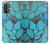 S2685 Aqua Turquoise Gemstone Graphic Printed Hülle Schutzhülle Taschen für OnePlus Nord N20 5G