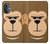 S2721 Cute Grumpy Monkey Cartoon Hülle Schutzhülle Taschen für OnePlus Nord N20 5G