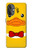 S2760 Yellow Duck Tuxedo Cartoon Hülle Schutzhülle Taschen für OnePlus Nord N20 5G