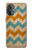 S3033 Vintage Wood Chevron Graphic Printed Hülle Schutzhülle Taschen für OnePlus Nord N20 5G