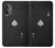 S3152 Black Ace of Spade Hülle Schutzhülle Taschen für OnePlus Nord N20 5G