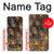 S3691 Gold Peacock Feather Hülle Schutzhülle Taschen für OnePlus Nord N20 5G