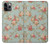 S3910 Vintage Rose Hülle Schutzhülle Taschen für iPhone 11 Pro