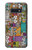 S3879 Retro Music Doodle Hülle Schutzhülle Taschen für Samsung Galaxy S10e