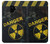 S3891 Nuclear Hazard Danger Hülle Schutzhülle Taschen für Samsung Galaxy S9