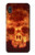 S3881 Fire Skull Hülle Schutzhülle Taschen für Samsung Galaxy A10e