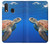 S3898 Sea Turtle Hülle Schutzhülle Taschen für Samsung Galaxy A20e
