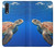 S3898 Sea Turtle Hülle Schutzhülle Taschen für Samsung Galaxy A50