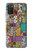 S3879 Retro Music Doodle Hülle Schutzhülle Taschen für Samsung Galaxy A03S