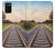 S3866 Railway Straight Train Track Hülle Schutzhülle Taschen für Samsung Galaxy A02s, Galaxy M02s  (NOT FIT with Galaxy A02s Verizon SM-A025V)