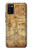 S3868 Aircraft Blueprint Old Paper Hülle Schutzhülle Taschen für Samsung Galaxy A02s, Galaxy M02s  (NOT FIT with Galaxy A02s Verizon SM-A025V)