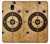 S3894 Paper Gun Shooting Target Hülle Schutzhülle Taschen für Samsung Galaxy J7 (2018), J7 Aero, J7 Top, J7 Aura, J7 Crown, J7 Refine, J7 Eon, J7 V 2nd Gen, J7 Star