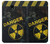 S3891 Nuclear Hazard Danger Hülle Schutzhülle Taschen für Samsung Galaxy J3 (2018), J3 Star, J3 V 3rd Gen, J3 Orbit, J3 Achieve, Express Prime 3, Amp Prime 3