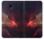 S3897 Red Nebula Space Hülle Schutzhülle Taschen für Samsung Galaxy J3 (2018), J3 Star, J3 V 3rd Gen, J3 Orbit, J3 Achieve, Express Prime 3, Amp Prime 3