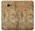 S3868 Aircraft Blueprint Old Paper Hülle Schutzhülle Taschen für Samsung Galaxy A5 (2017)