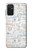 S3903 Travel Stamps Hülle Schutzhülle Taschen für Samsung Galaxy M52 5G
