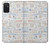S3903 Travel Stamps Hülle Schutzhülle Taschen für Samsung Galaxy M52 5G