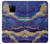 S3906 Navy Blue Purple Marble Hülle Schutzhülle Taschen für Huawei Mate 20 Pro