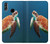 S3899 Sea Turtle Hülle Schutzhülle Taschen für Huawei Honor 10 Lite, Huawei P Smart 2019