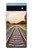 S3866 Railway Straight Train Track Hülle Schutzhülle Taschen für Google Pixel 6a