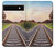 S3866 Railway Straight Train Track Hülle Schutzhülle Taschen für Google Pixel 6a