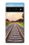 S3866 Railway Straight Train Track Hülle Schutzhülle Taschen für Google Pixel 6 Pro