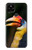 S3876 Colorful Hornbill Hülle Schutzhülle Taschen für Google Pixel 4a 5G
