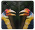 S3876 Colorful Hornbill Hülle Schutzhülle Taschen für Google Pixel 3a