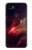 S3897 Red Nebula Space Hülle Schutzhülle Taschen für Google Pixel 3a XL