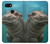 S3871 Cute Baby Hippo Hippopotamus Hülle Schutzhülle Taschen für Google Pixel 3
