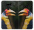 S3876 Colorful Hornbill Hülle Schutzhülle Taschen für LG V30, LG V30 Plus, LG V30S ThinQ, LG V35, LG V35 ThinQ