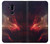 S3897 Red Nebula Space Hülle Schutzhülle Taschen für LG G7 ThinQ