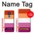 S3887 Lesbian Pride Flag Hülle Schutzhülle Taschen für Motorola Moto G Play (2021)