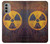 S3892 Nuclear Hazard Hülle Schutzhülle Taschen für Motorola Moto G51 5G