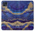 S3906 Navy Blue Purple Marble Hülle Schutzhülle Taschen für Motorola Moto G50 5G