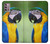S3888 Macaw Face Bird Hülle Schutzhülle Taschen für Motorola Moto G30, G20, G10