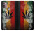 S3890 Reggae Rasta Flag Smoke Hülle Schutzhülle Taschen für Motorola Moto G30, G20, G10