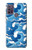 S3901 Aesthetic Storm Ocean Waves Hülle Schutzhülle Taschen für Motorola Moto G10 Power