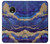 S3906 Navy Blue Purple Marble Hülle Schutzhülle Taschen für Motorola Moto G5 Plus