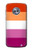 S3887 Lesbian Pride Flag Hülle Schutzhülle Taschen für Motorola Moto X4