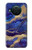 S3906 Navy Blue Purple Marble Hülle Schutzhülle Taschen für Nokia X10