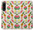 S3883 Fruit Pattern Hülle Schutzhülle Taschen für Sony Xperia 1 IV