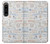S3903 Travel Stamps Hülle Schutzhülle Taschen für Sony Xperia 1 IV