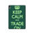 S3862 Keep Calm and Trade On Hülle Schutzhülle Taschen für iPad Air (2022, 2020), Air 11 (2024,2025), Pro 11 (2022)