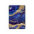 S3906 Navy Blue Purple Marble Hülle Schutzhülle Taschen für iPad mini 6 7, iPad mini (2021,2024)