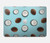 S3860 Coconut Dot Pattern Hülle Schutzhülle Taschen für MacBook Pro 16 M1,M2,M3,M4 (2021,2024) - A3403, A3186, A2991, A2780, A2485