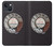 S0059 Retro Rotary Phone Dial On Hülle Schutzhülle Taschen für iPhone 14